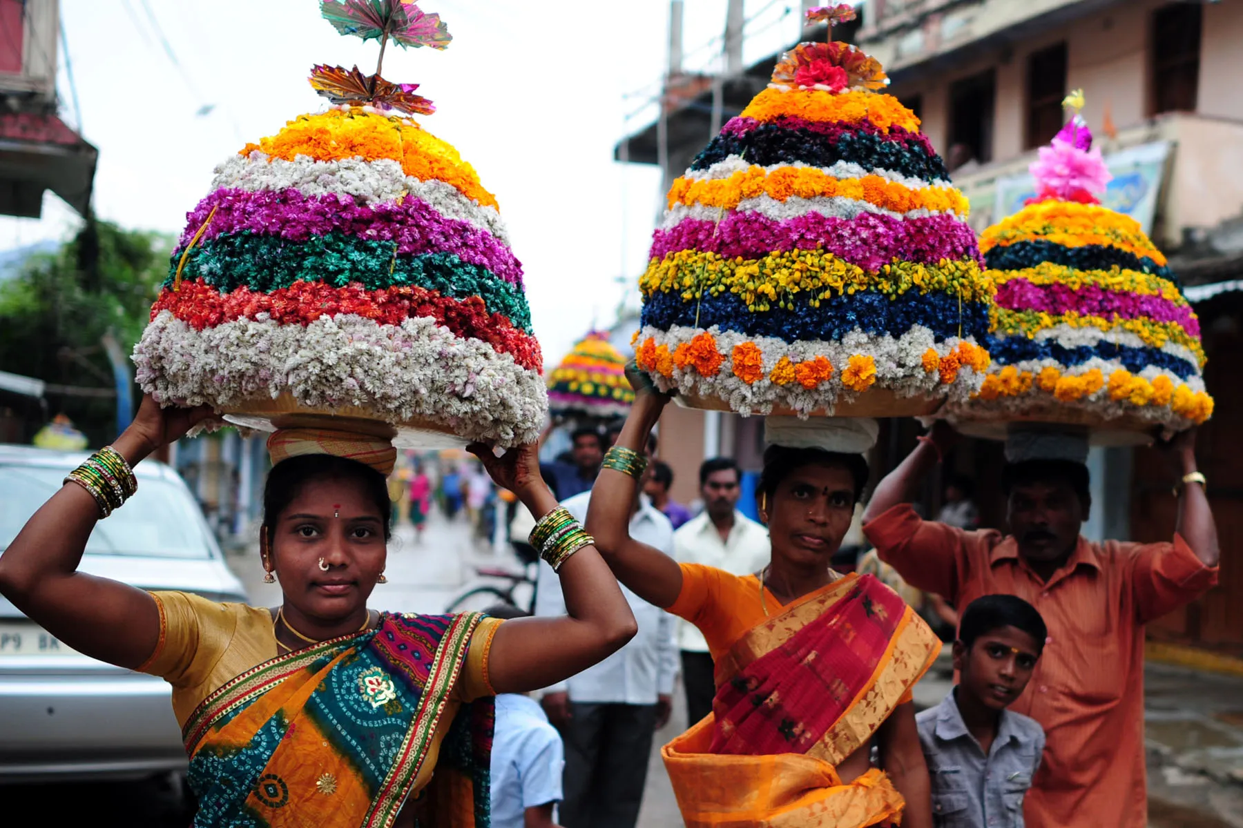 Bathukamma-Telangana-flower-Festival-5