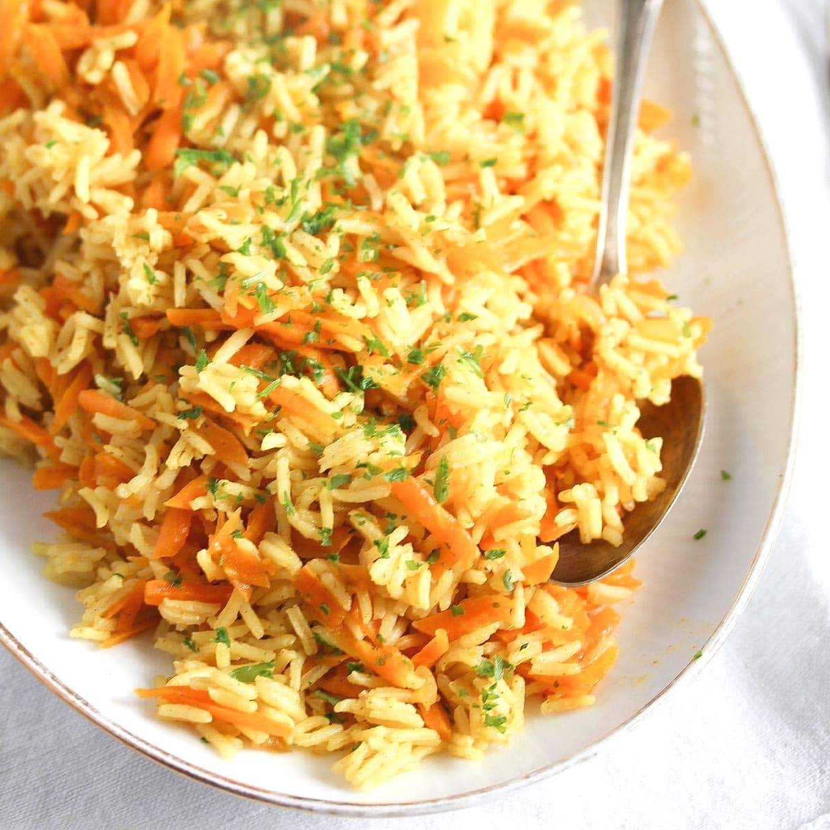 carrot-rice-dish